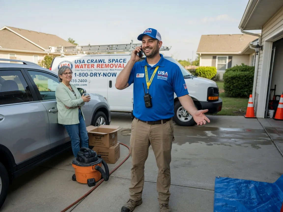 Crawl Space Water Removal Blakely, GA FAQs